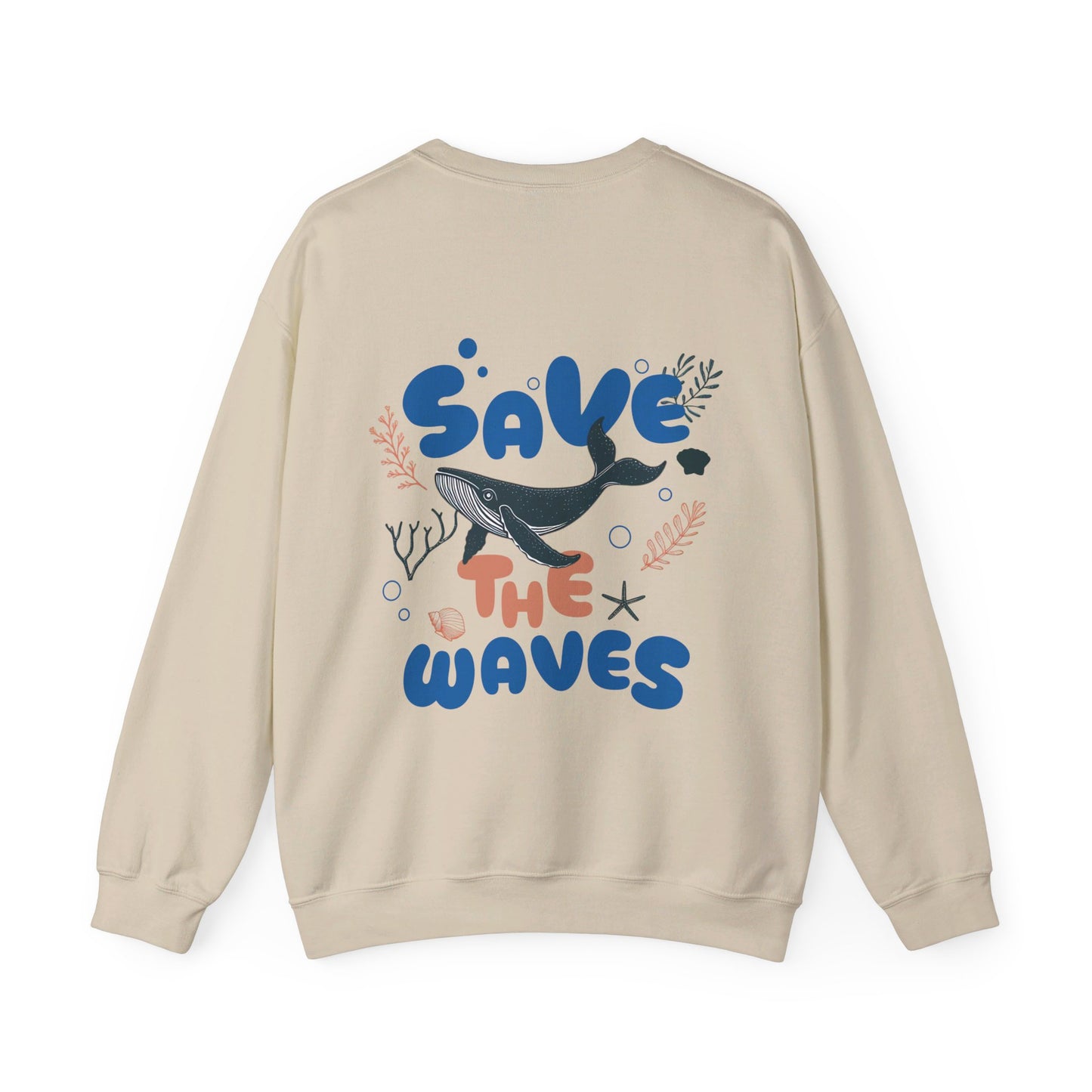 Save the Waves Graphic Sweatshirt