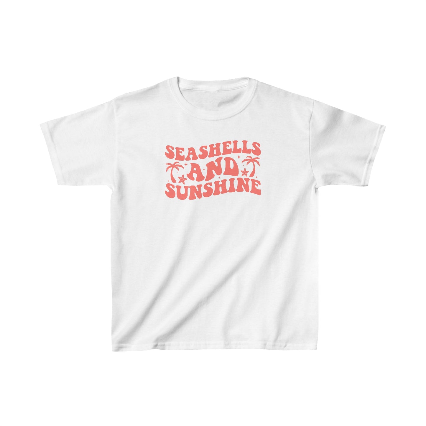 Seashells & Sunshine Graphic Tee - Kids