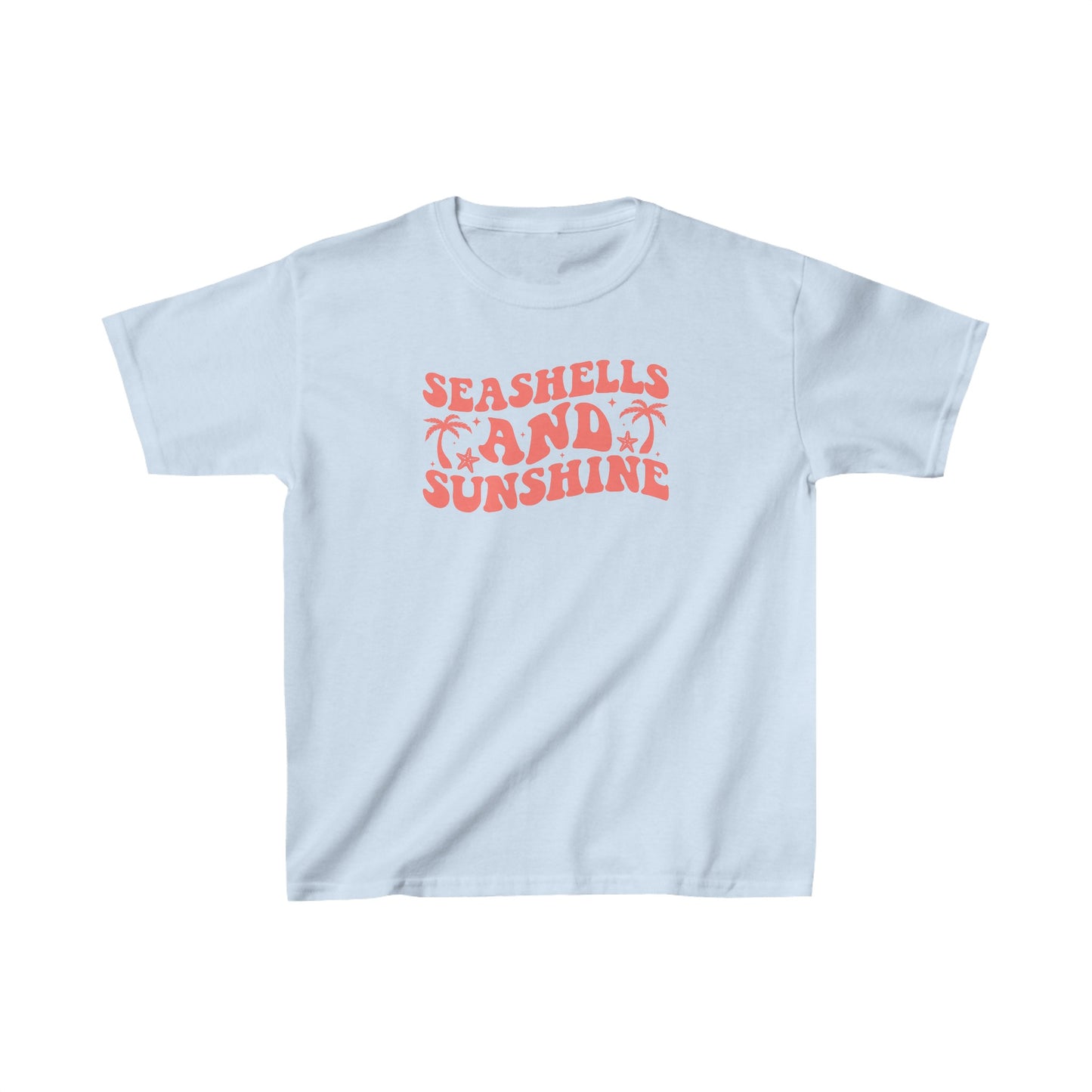 Seashells & Sunshine Graphic Tee - Kids