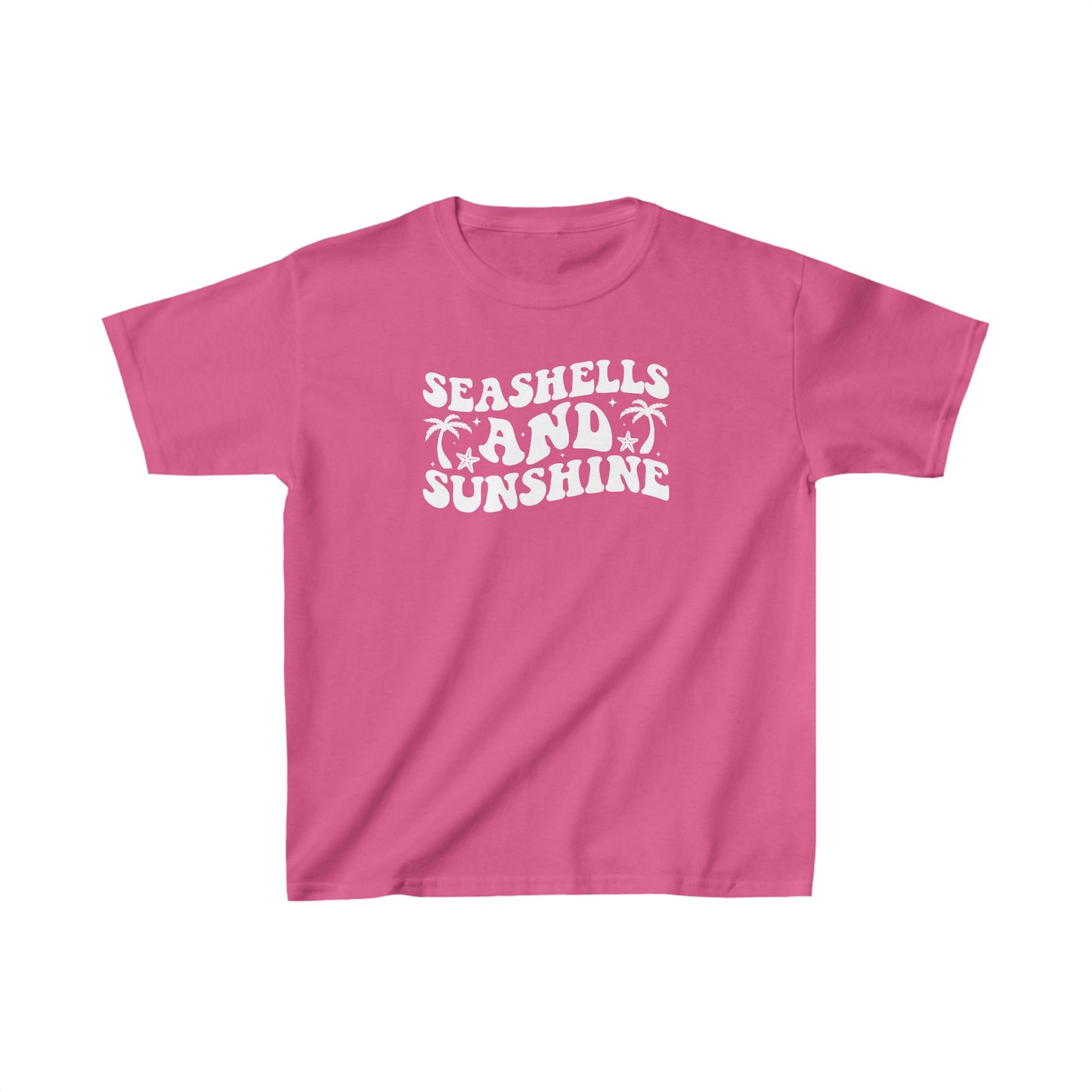 Seashells & Sunshine Graphic Tee - Kids