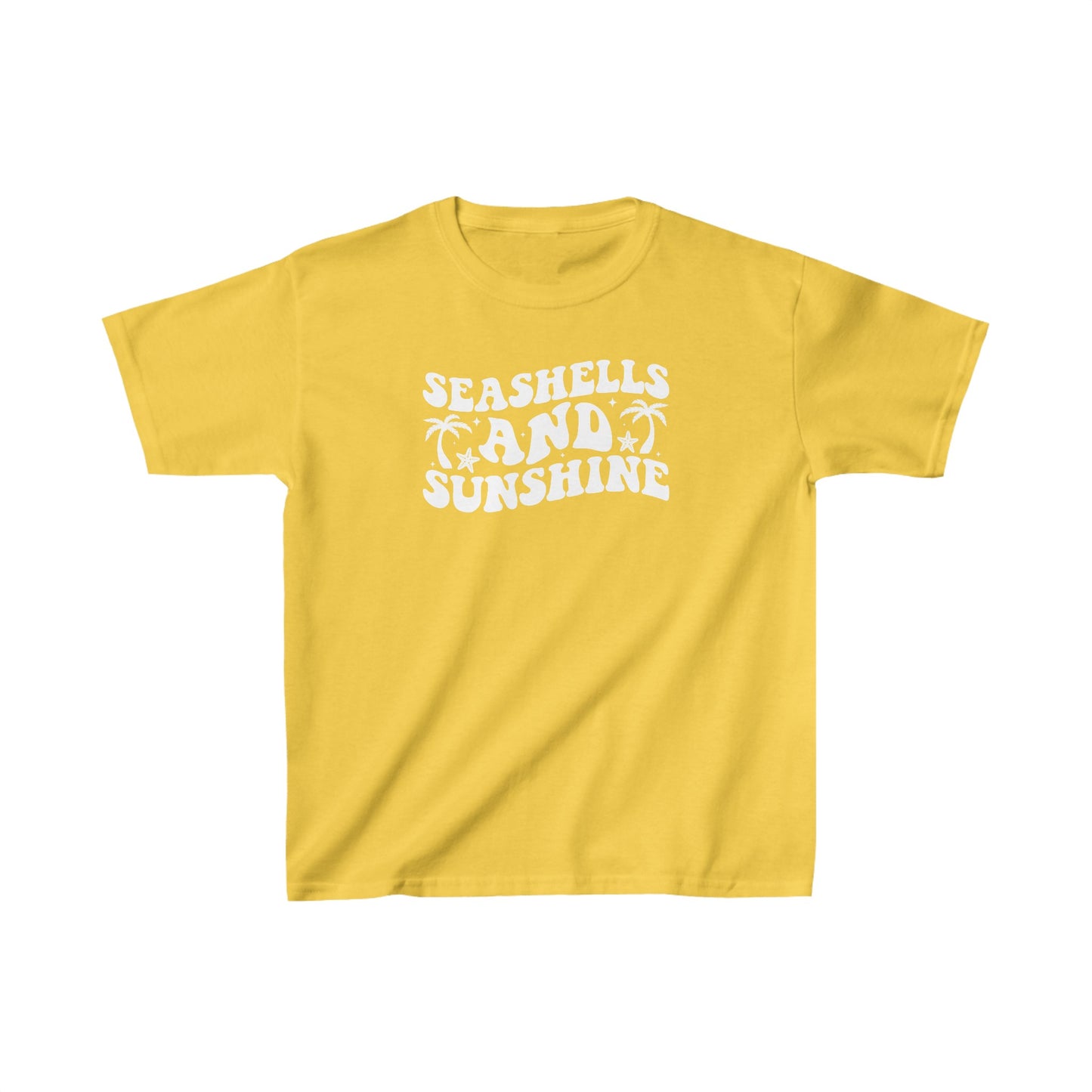 Seashells & Sunshine Graphic Tee - Kids