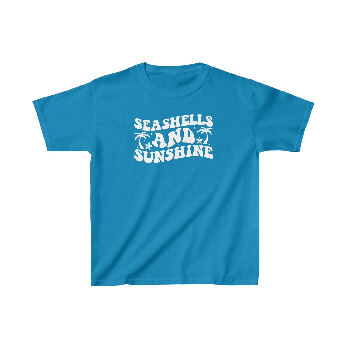 Seashells & Sunshine Graphic Tee - Kids