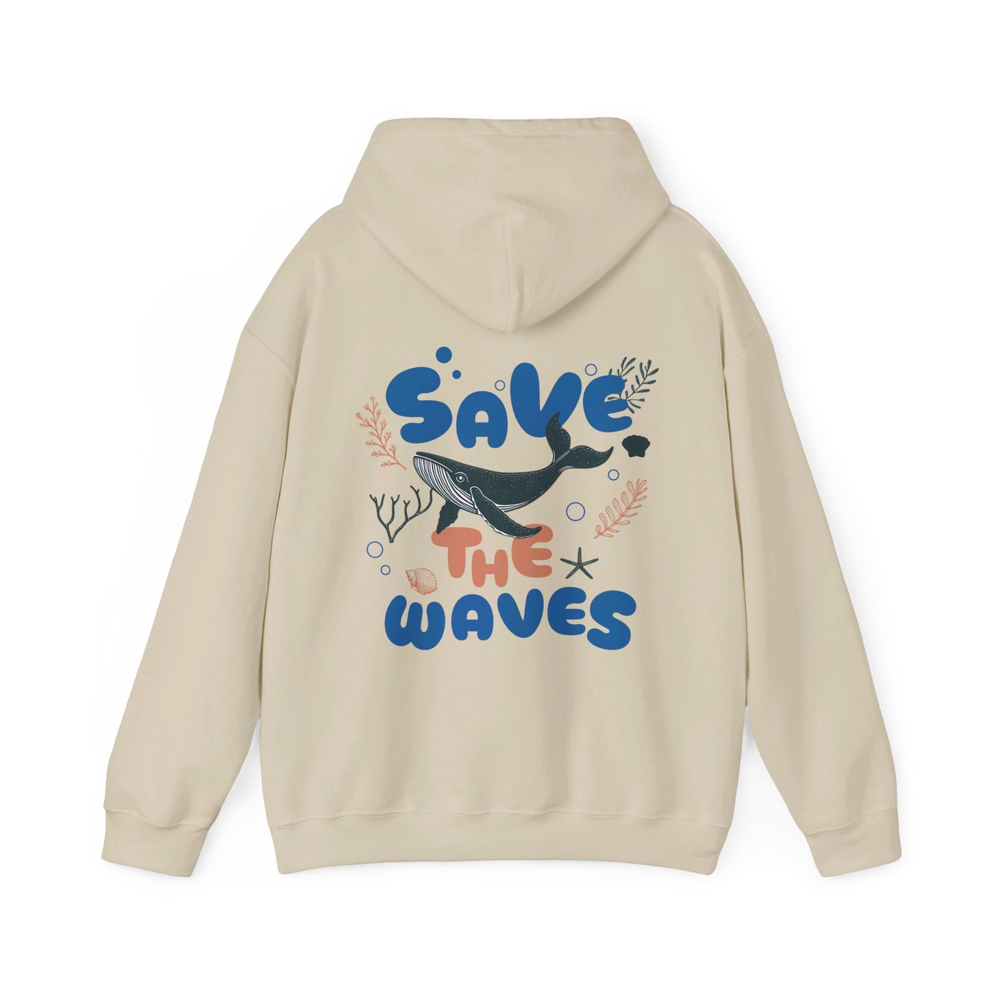 Save the Waves Graphic Hoodie