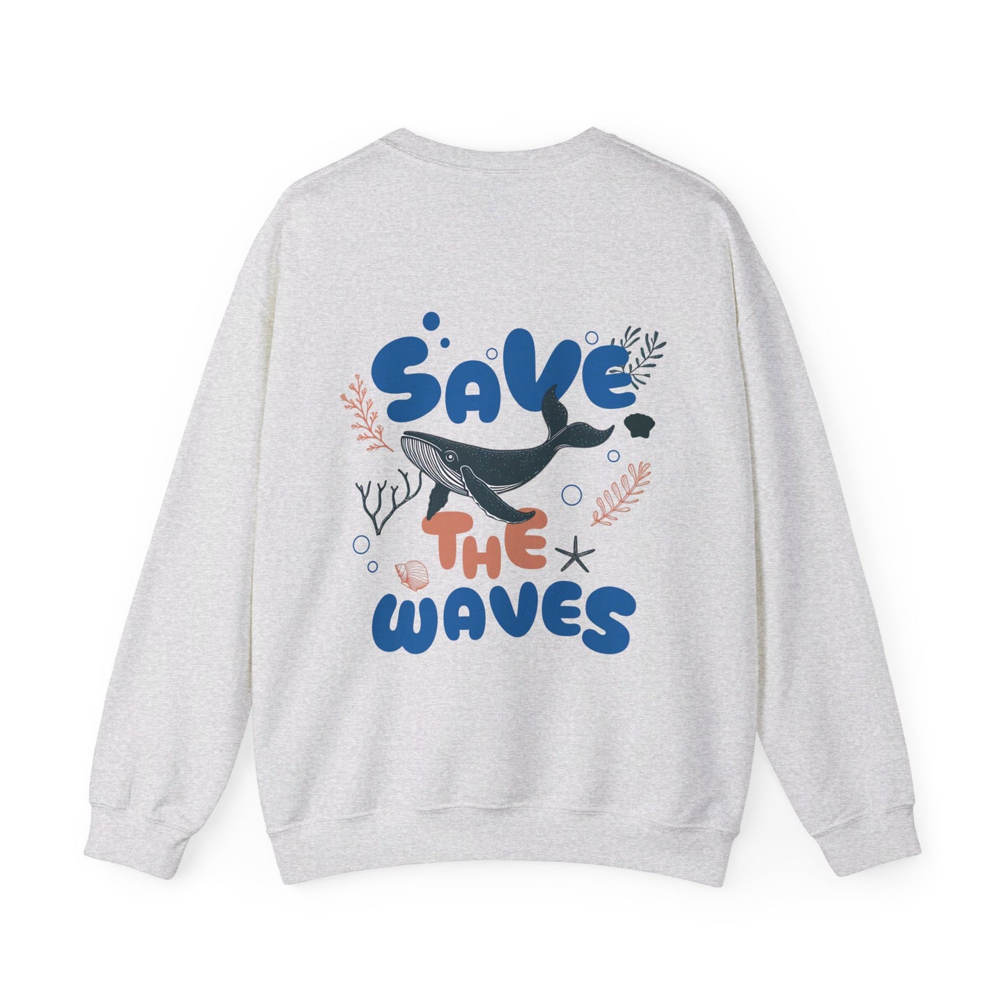 Save the Waves Graphic Sweatshirt