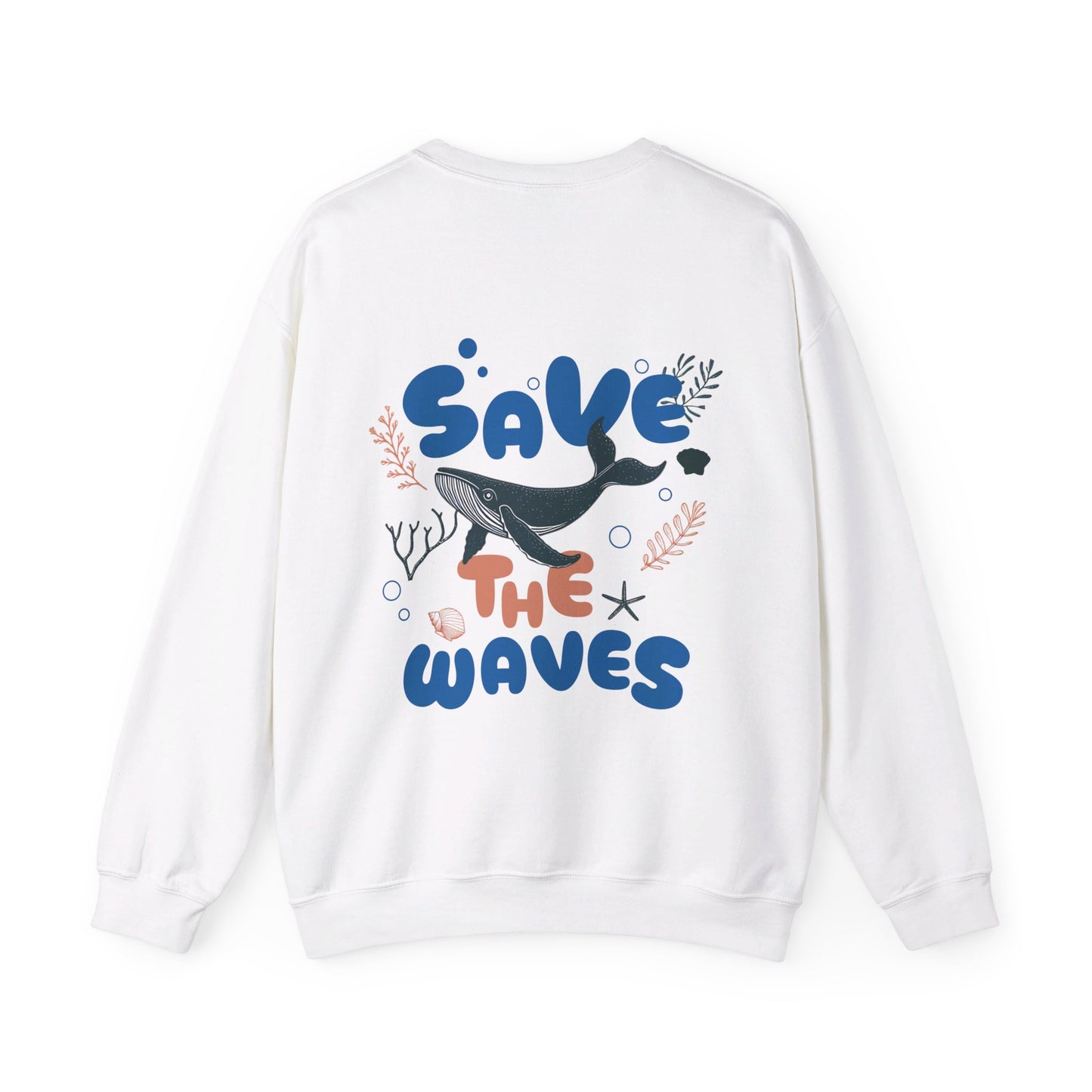 Save the Waves Graphic Sweatshirt