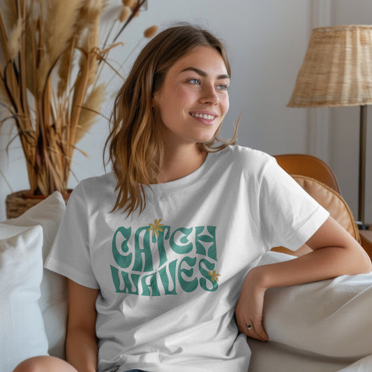 Catch Waves Graphic Tee