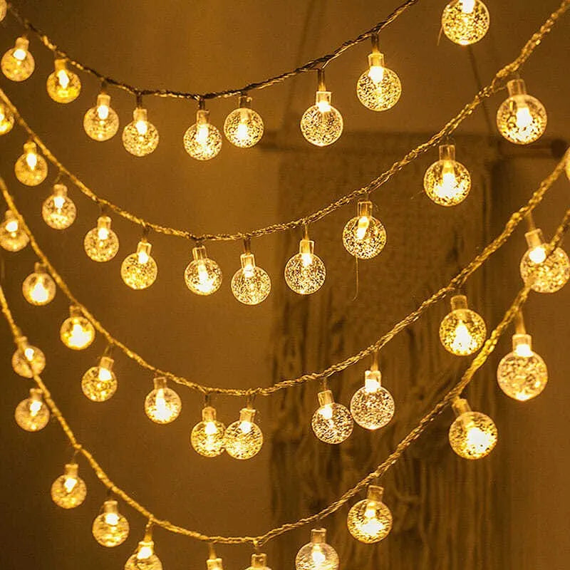 LED Crystal String Lights