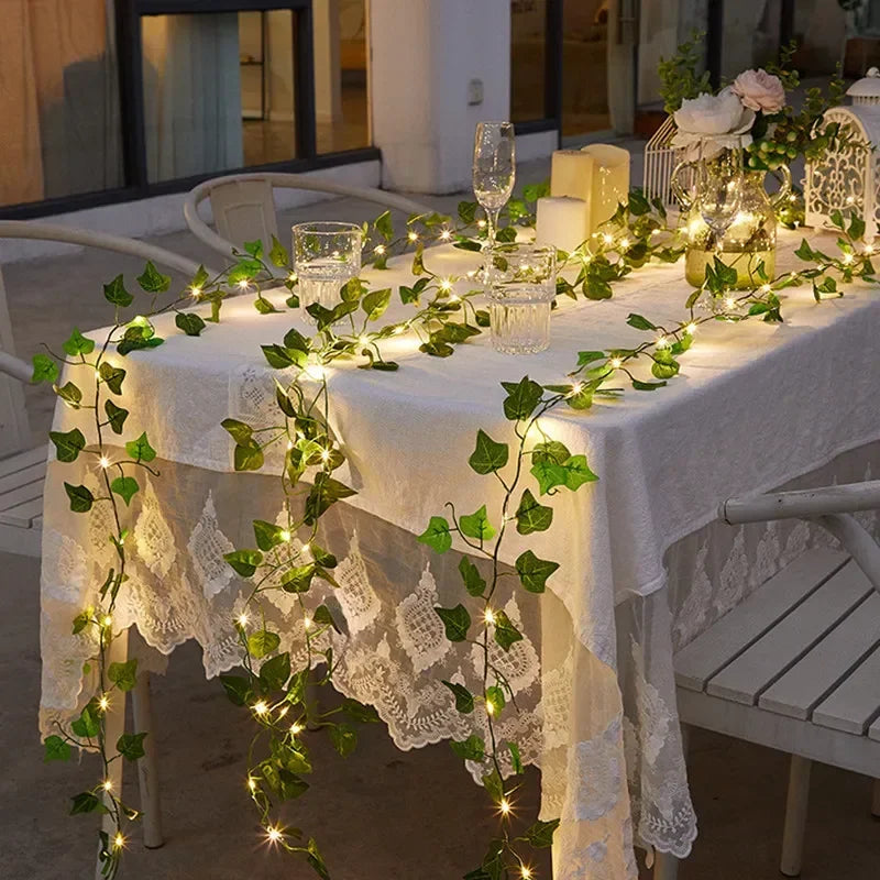 Ivy Leaf String Lights