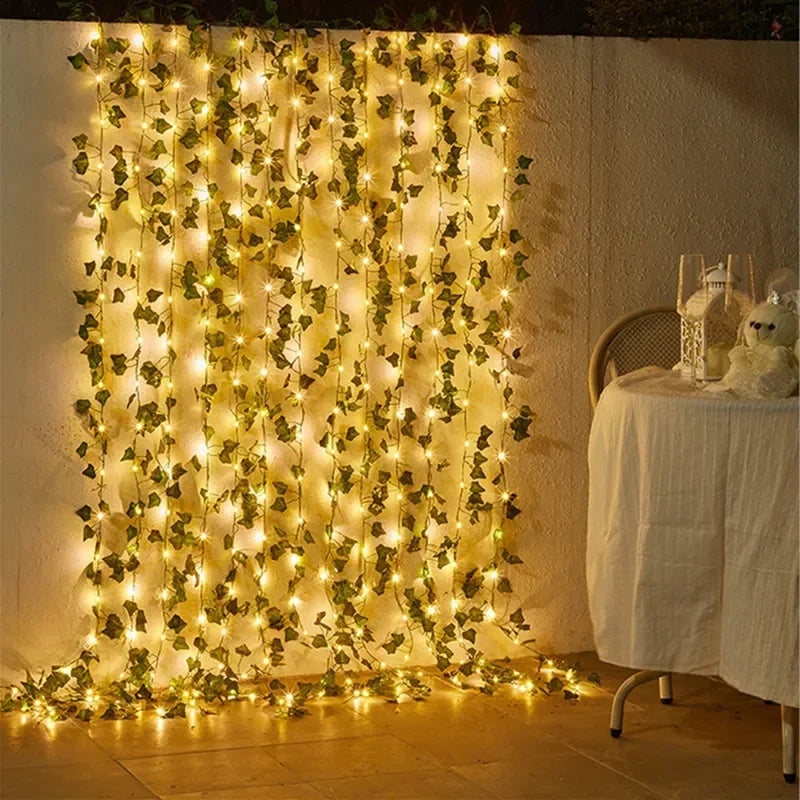 Ivy Leaf String Lights