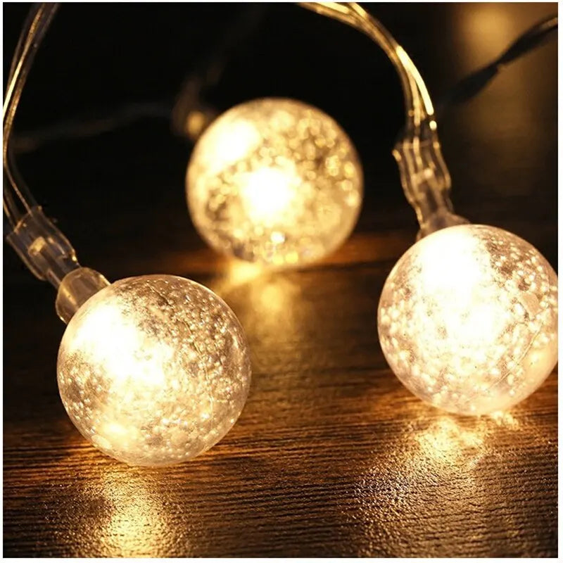 LED Crystal String Lights