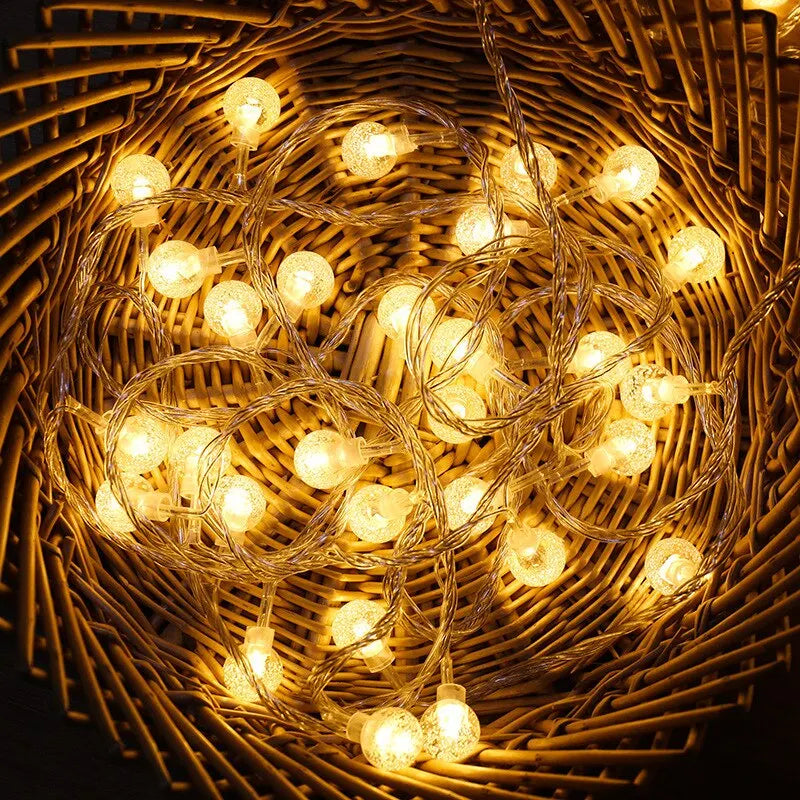 LED Crystal String Lights