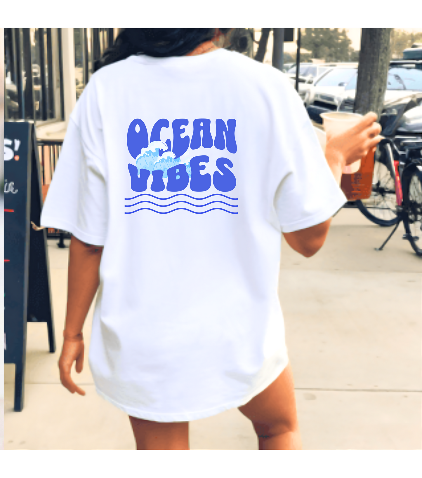 Ocean Vibes Graphic Tee - Kids