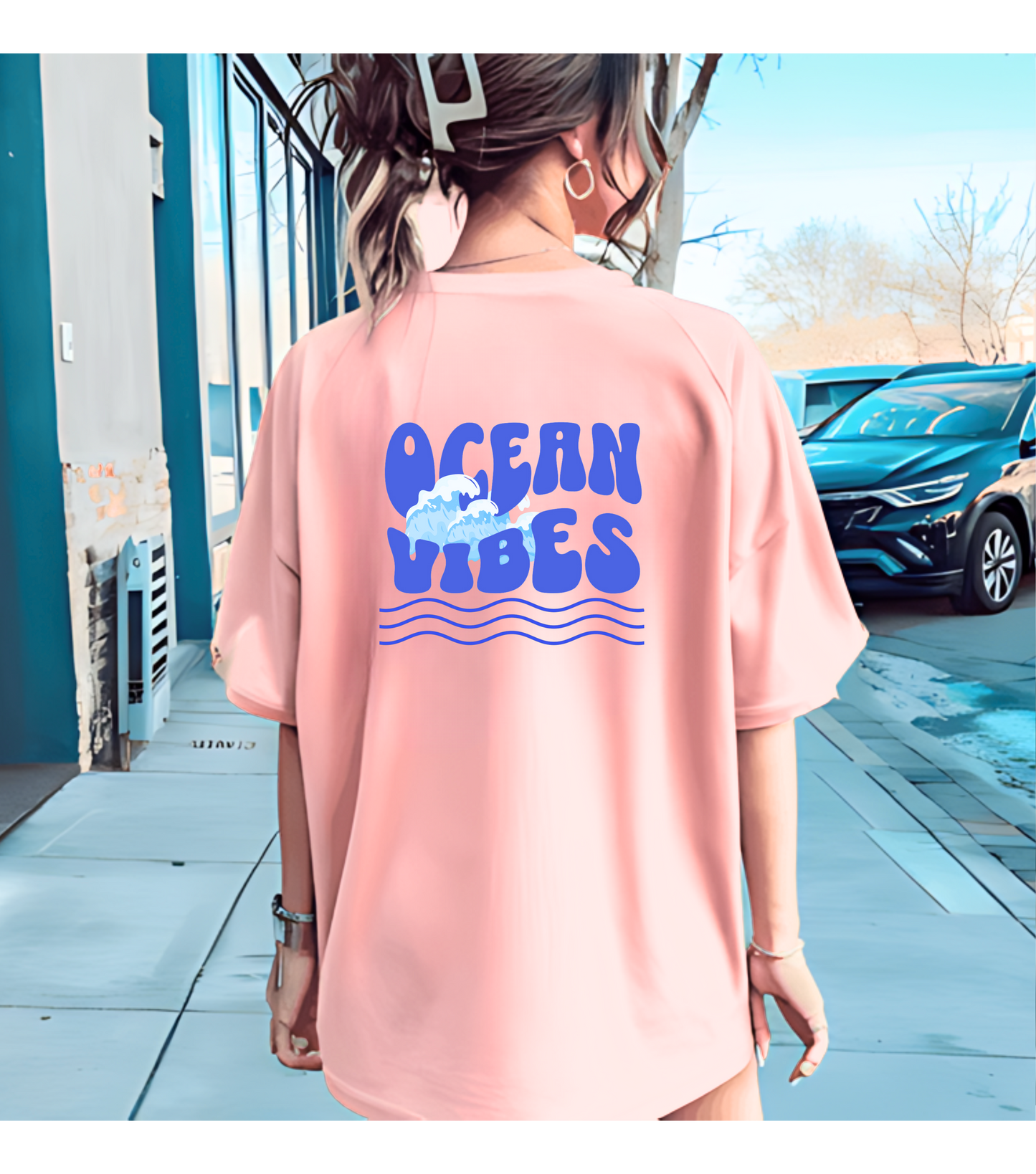 Ocean Vibes Graphic Tee - Kids