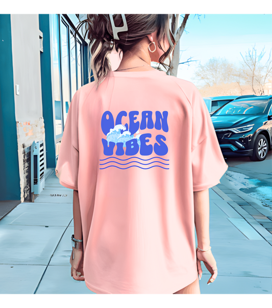 Ocean Vibes Graphic Tee - Kids