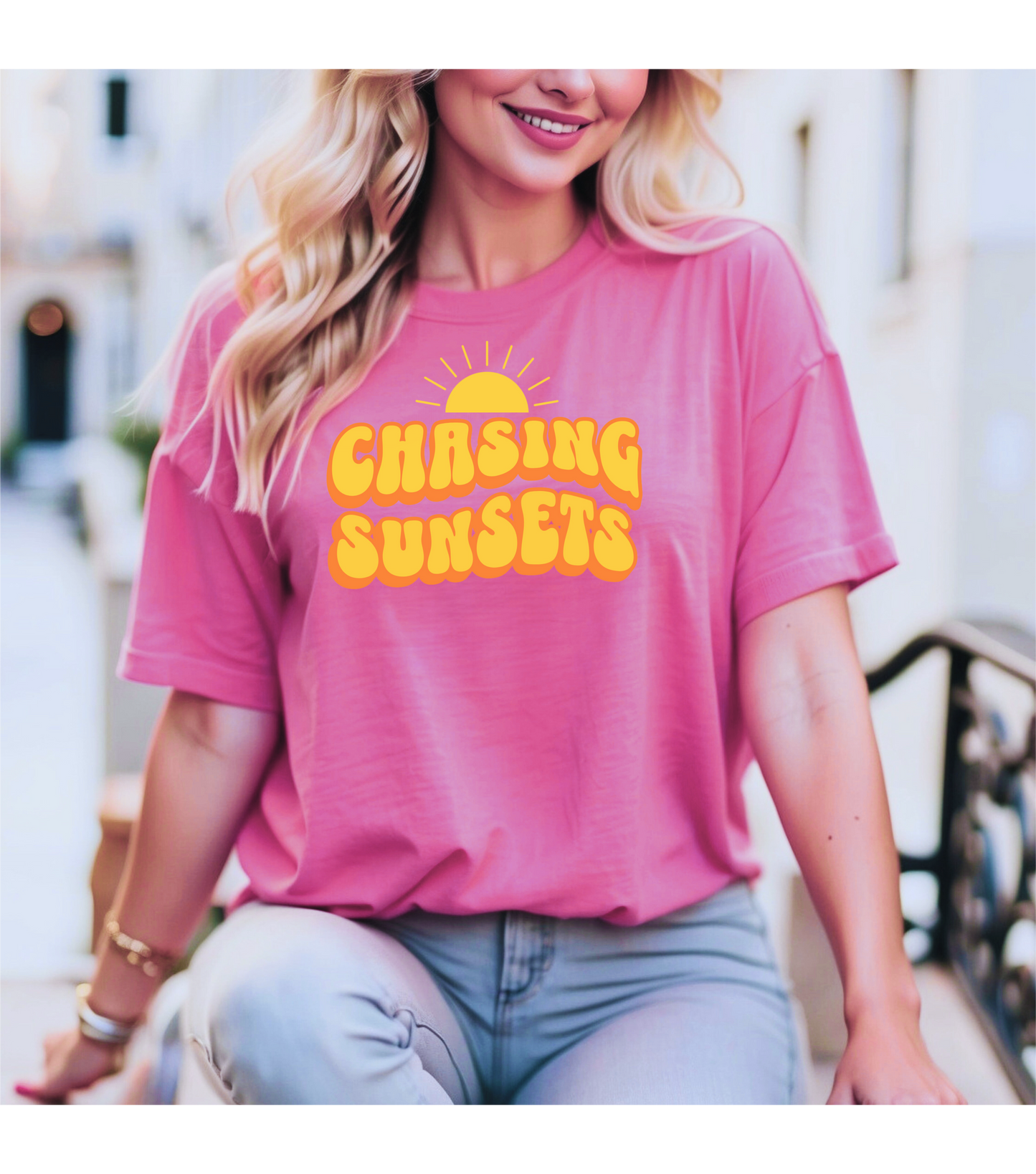 Chasing Sunsets Graphic Tee - Kids